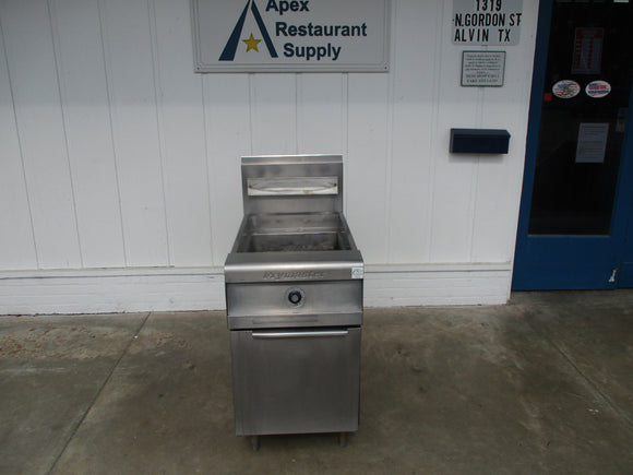 Frymaster MJCFSD, 80lb. Commercial Deep Fryer, Natural Gas, TESTED, #8747