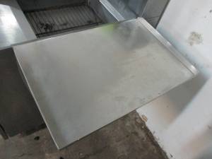 Stainless Steel Shelf for 75# Fryer 17.25