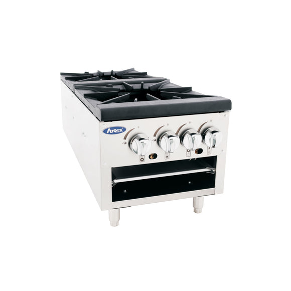ATSP-18-2L Double Stove Pot Stainless Steel Commercial Kitchen Atosa