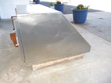 Stainless Steel Commercial Type 1 Vent Hood, 54.5" x 48"D x 31.25"H, #7670