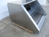 Stainless Steel Commercial Type 1 Vent Hood, 54.5" x 48"D x 31.25"H, #7670