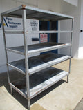 Five-tiered Shelving Unit 60" W x 30" D x 73"H, PERFECT for the garage!! #8009