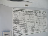 2018 IDW display refrigerator #G4-H0234B, 110-120v, PH 1, TESTED #8084