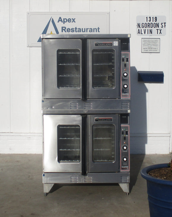 Garland Master 200 Double Stack Convection Oven, Natural Gas, TESTED, #8203