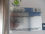 MOD-U-SERVE #MCT-BRKC Breakfast Cart, w/snack attachment, 58"Wx30"Dx36"H, #8254