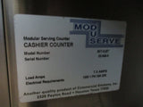 MOD-U-SERVE #MCT-CUST Cashier Counter, 72"L x 28.5"W x 34"H, #8257