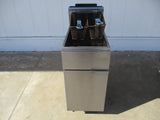 USED ATOSA  ATFS-40 40lb S/S Commercial Kitchen Natural Gas Deep Fryer, TESTED, #8540
