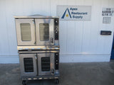 Montague Vectaire HX Double Stack Convection Natural Gas Oven, TESTED, #8631
