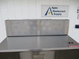 Stainless Steel Commercial Type 2 Vent Hood, 48"W x 67"D x 25"H, #8635