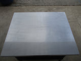 Stainless Steel Equipment Stand 36"W x 30"D x 25"H, #8680