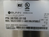Bunn 36700.0110 TB3Q 3 Gallon Iced Tea Brewer, 120v, PH1, TESTED, #8695-C