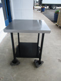 Stainless Steel 30" x 30" Table w/ lower shelf, GREAT SHAPE! #8799