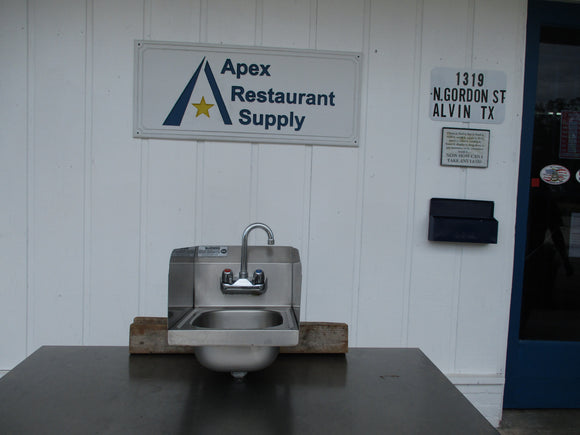 Krowne HS-30L Wall Mount Commercial Hand Sink w/ splash guards, 12.5