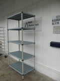 HEAVY DUTY Metro Shelving Unit for Walk-in Cooler, 42"W x 24"D x 86"H, #9043-D