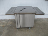 MOD-U-SERVE MCT-FT2 Stainless Cabinet w/ casters 36"W x 35"D closed 36"W x 53"L, 120v, #9050