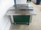 MOD-U-SERVE MCT-FT2 Stainless Cabinet w/ casters 36"W x 35"D closed 36"W x 53"L, 120v, #9050