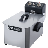 NOW OFFERING!! Brand New DUKERS Electric Countertop Fryer #DCF10E, 10lb., 120v