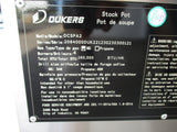 NEW Dukers DCSPA2 Double Stock Pot Gas Range, 4 Burner, Natural Gas, 160,000 BTUs