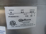 Univex G-PEELER Electric Vegetable Peeler w/ 20 lb. Potato Capacity, 115v, TESTED, #8123