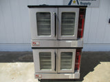 Southbend SLGS/22CCH Double Stack Convection Oven, TESTED, #8196