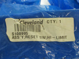 NEW Cleveland 108995 Hi Limit Thermostat/Reset Assembly, Open Box, NEVER USED, #5970