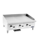 New ATMG-36 Atosa 36" Manual Griddle NEW 90,000 BTU Stainless Steel Atosa