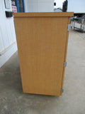 Double Door Trash Disposal Cabinet, 49 5/8W x 24 7/8D x 48”H, #6844