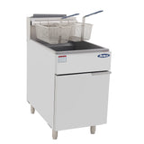 New ATOSA ATFS-75 HD 75lb S/S Commercial Kitchen Natural Gas Deep Fryer