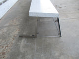 Stainless Steel Sneeze Guard w/Acrylic Shield & (2) 24" Heat Lamps, #7737
