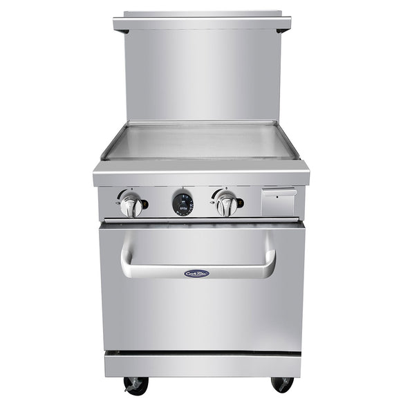 NEW ATOSA COOK RITE AGR-24G 24″ Gas Range with Griddle Top