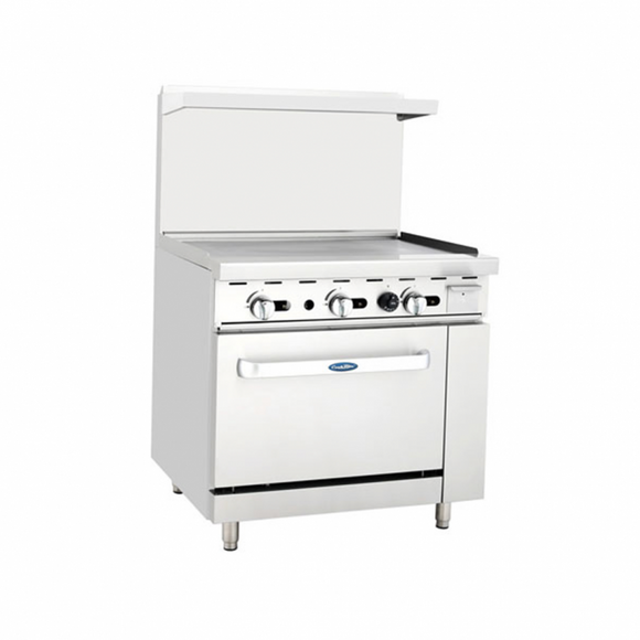New Atosa AGR-36G 36″ Gas Range with Griddle Top