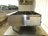 ACHP-6 — 36″ Six (6) Burner Hot Plate, Natural Gas, NEW OPEN BOX #7566