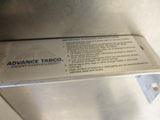New Advance Tabco SW1-84 84" Stainless Steel Wall Mount Pot Rack w/ Hooks #4746