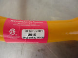 MN 2915 EASY FLEX PVC Coated Commercial 3/4" x 60"Gas Connector Hose