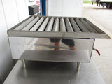 All stainless commercial custom-made 4 burner. Grates are Virtually Indestructible! 111,111 total btu's #5031