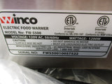 BRAND NEW Winco FW-S500 1200-watt Electric 120v Single Compartment Warmer