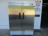 New Dukers D55R 40.7 cu. ft. 2-Door Bottom Mount Double Door Refrigerator